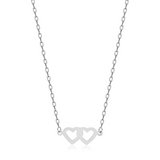 Double Heart Necklace