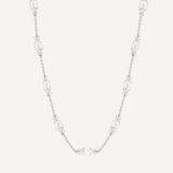 unique handmade real pearl necklace
