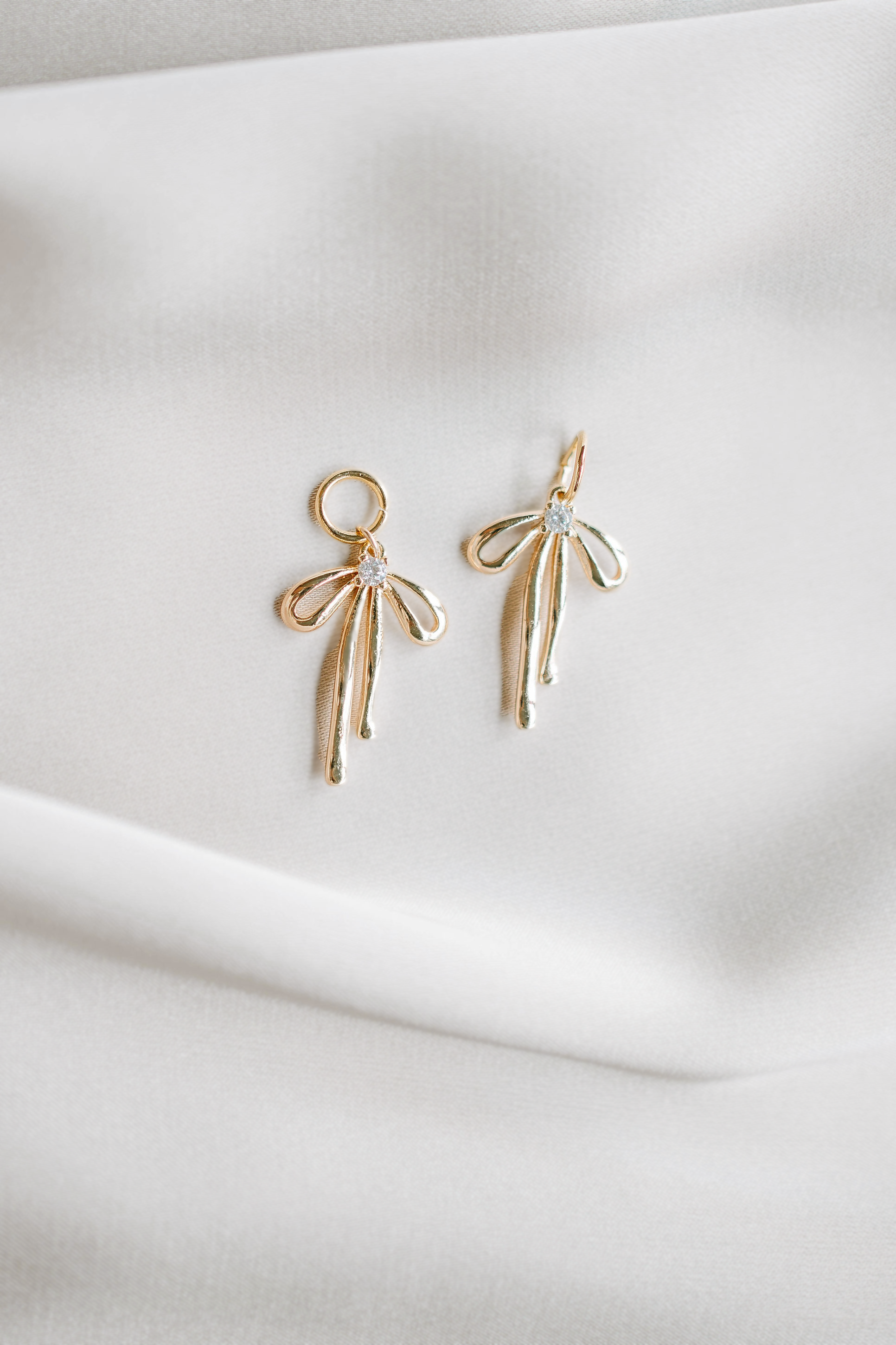 Bow Charms for hoop earrings