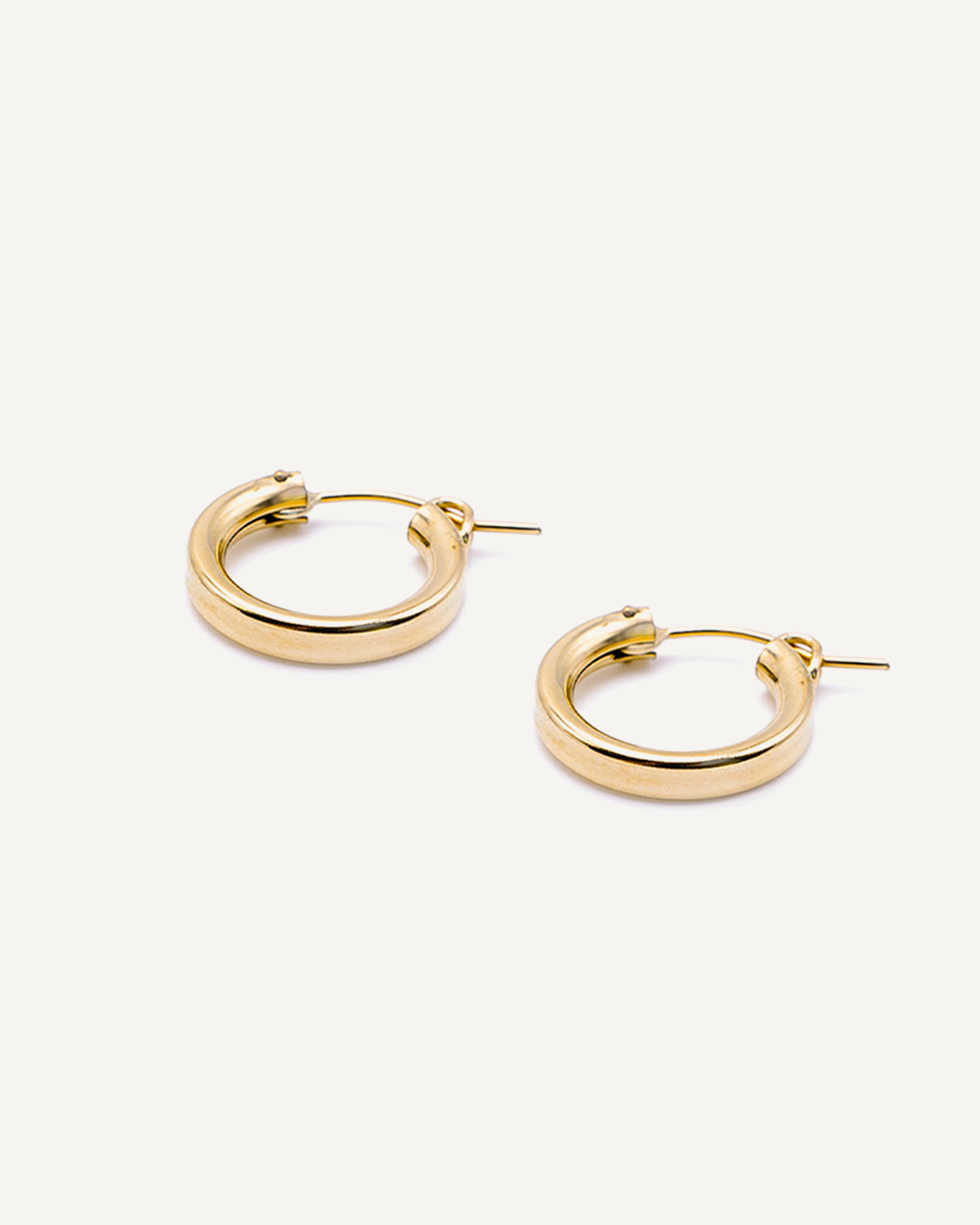 waterproof Gold Hoop earrings