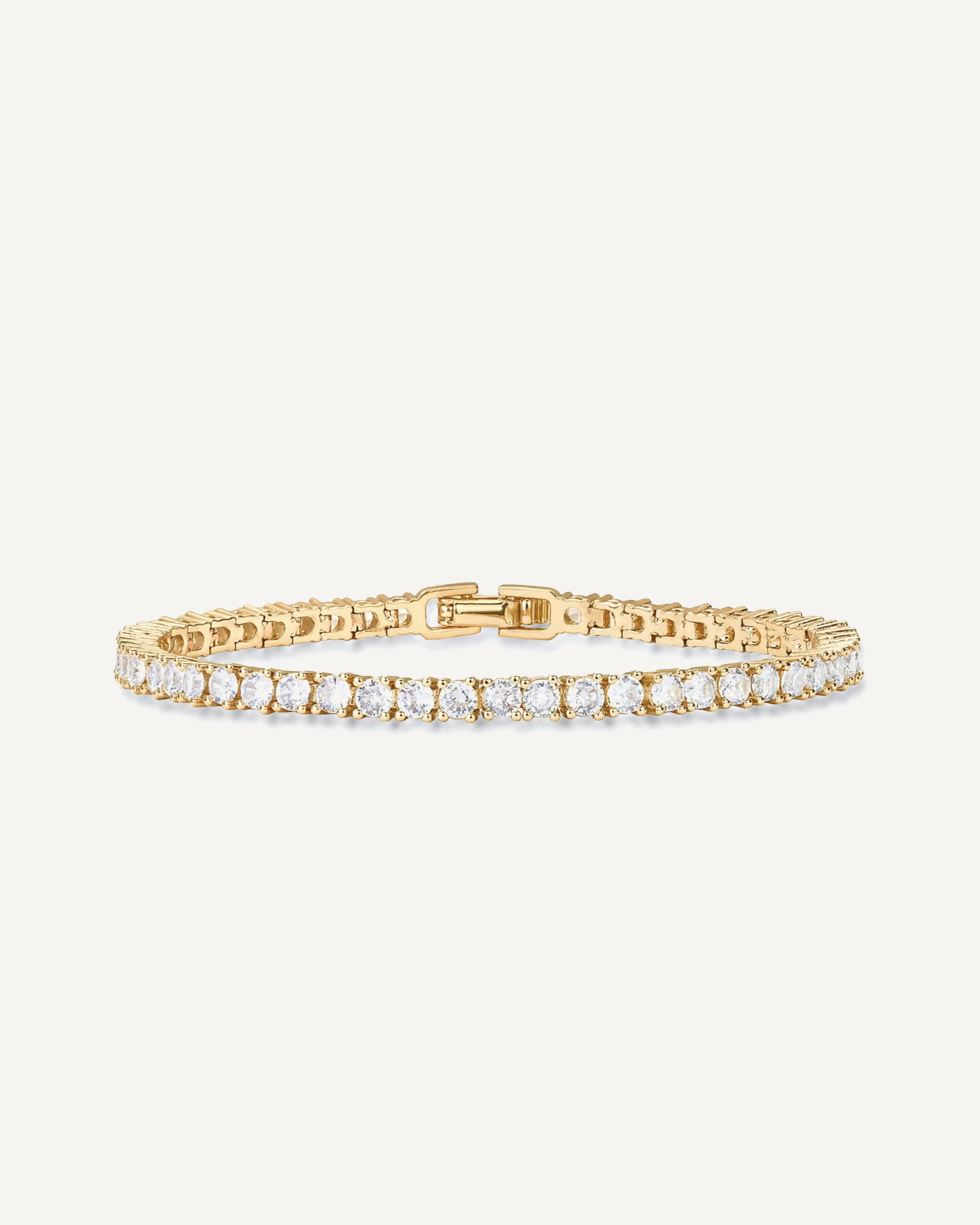 Gold Tennis Bracelet