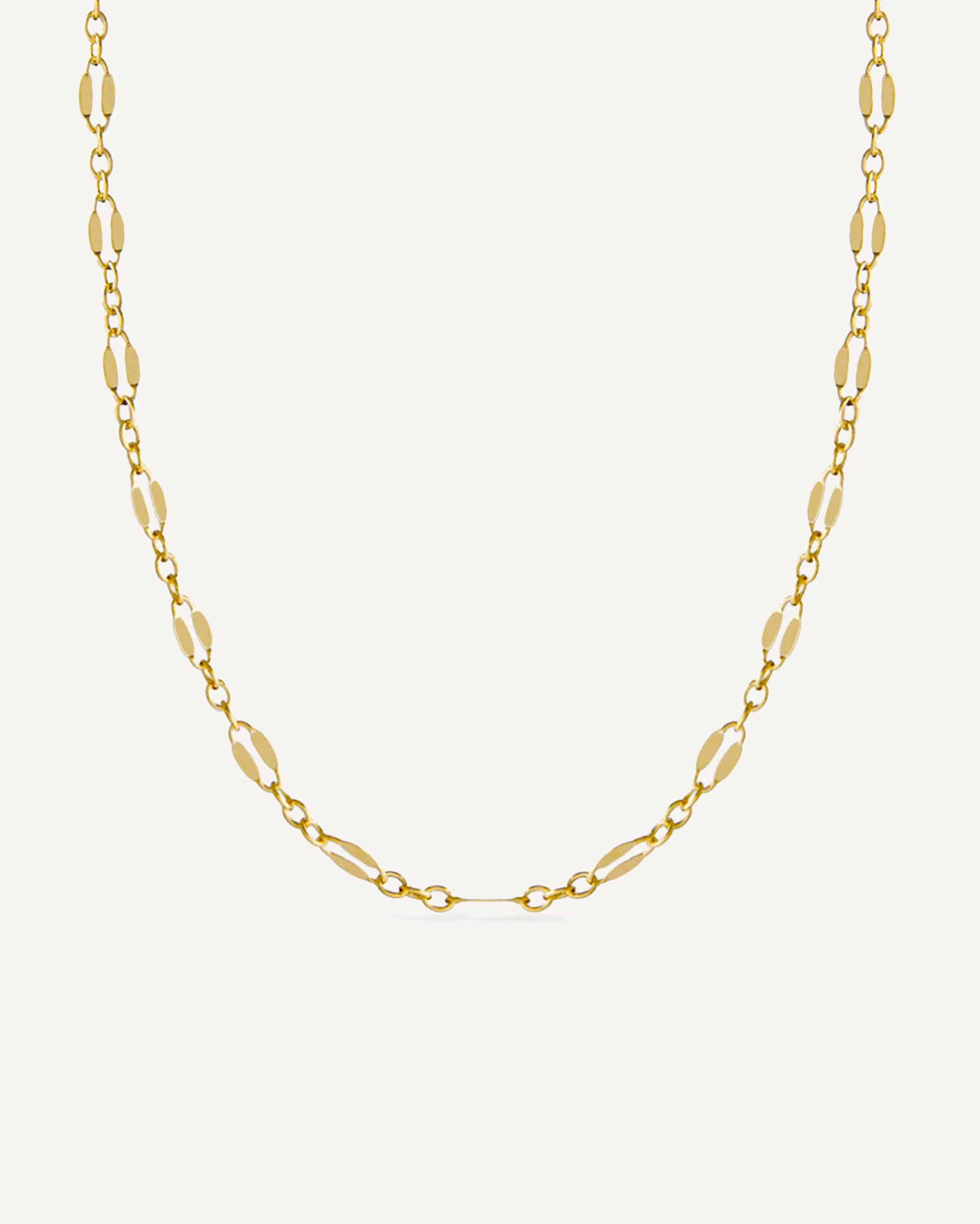 Gold Dainty layering chain necklace