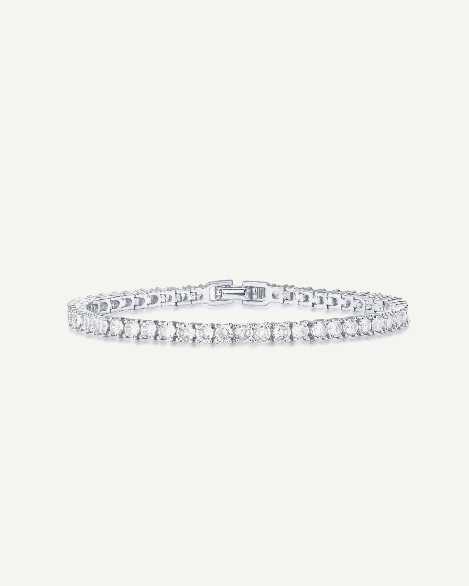 quality sterling silver tennis bracelet