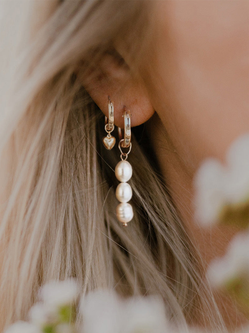 real pearl charms for hoop earrings